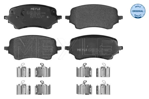set placute frana,frana disc MEYLE -ORIGINAL: True to OE. 025 262 7118