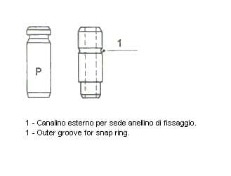 ghid supapa METELLI Standard 01-2571