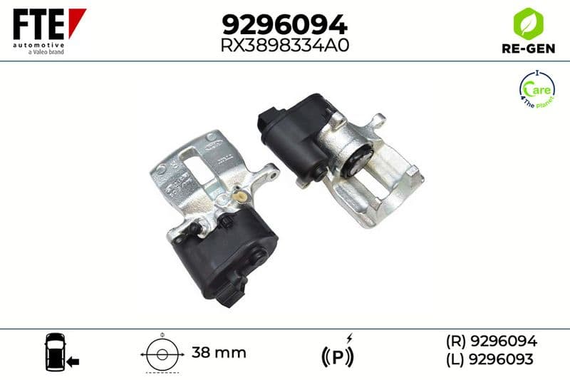 Etrier frana FTE 9296094