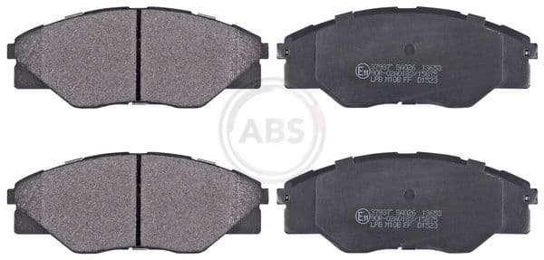 set placute frana,frana disc ABS 37937