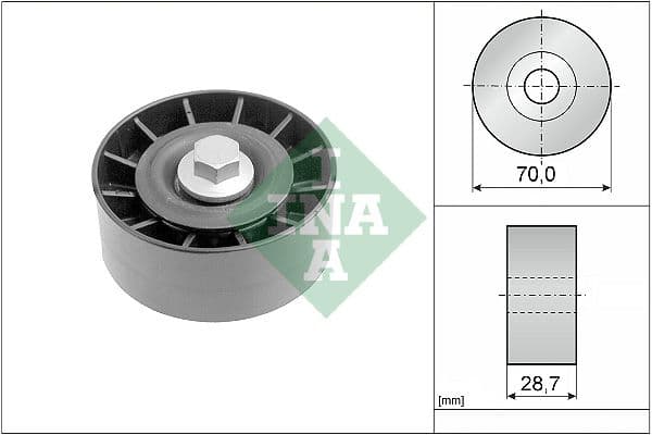 Rola ghidare/conducere, curea transmisie Schaeffler INA 532 0254 10