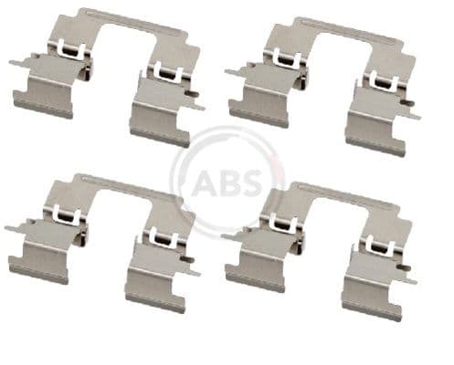 Set accesorii, placute frana ABS 1896Q