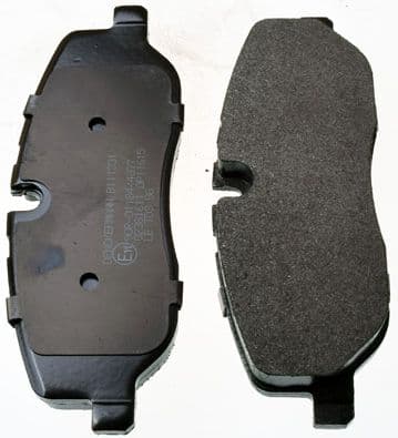 set placute frana,frana disc DENCKERMANN B111331