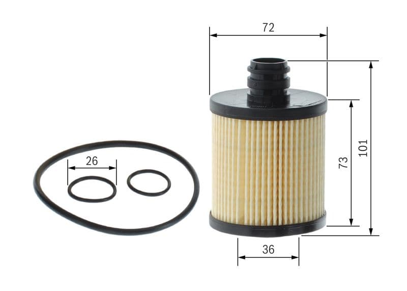 Filtru ulei BOSCH F 026 407 108