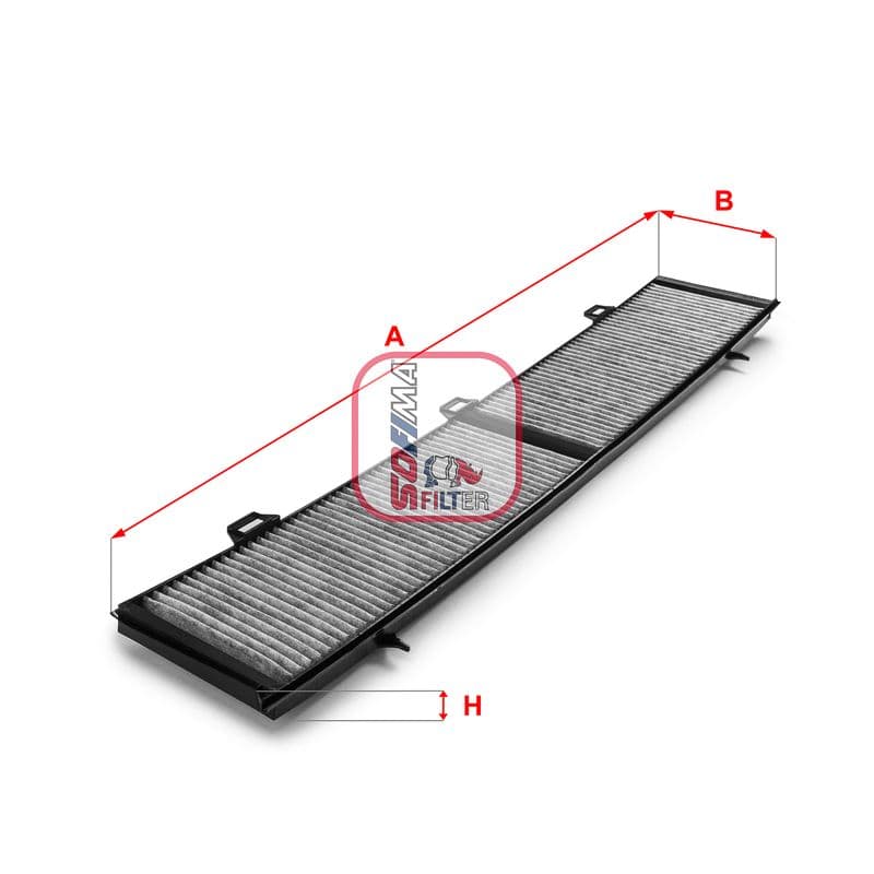 Filtru, aer habitaclu SOFIMA S 4154 CA