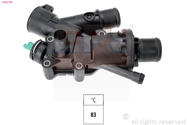 termostat,lichid racire EPS Made in Italy - OE Equivalent 1.880.790