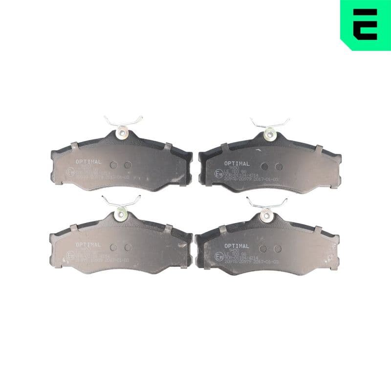 set placute frana,frana disc OPTIMAL BP-09450