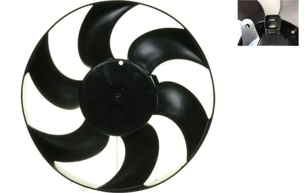 Ventilator, radiator MAHLE BEHR CFF 306 000S