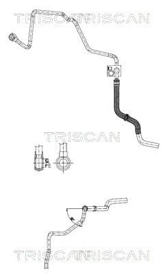 Furtun hidraulic, sistem de directie TRISCAN 8516 29055