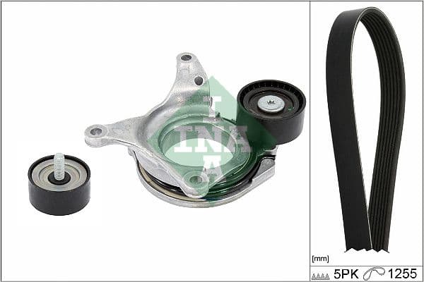 Set curea transmisie cu caneluri Schaeffler INA 529 0544 10
