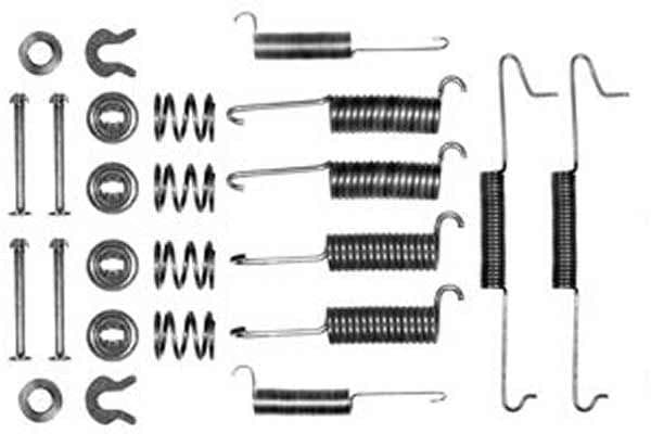 Set accesorii, sabot de frana TRW SFK60