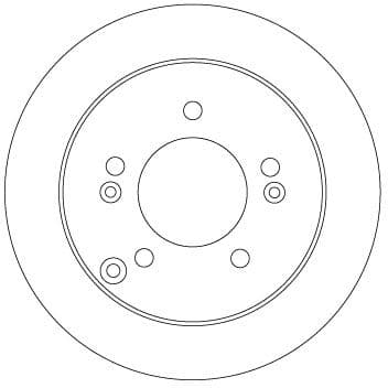Disc frana TRW DF6919