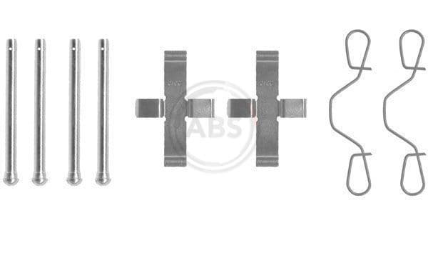 Set accesorii, placute frana ABS 0923Q