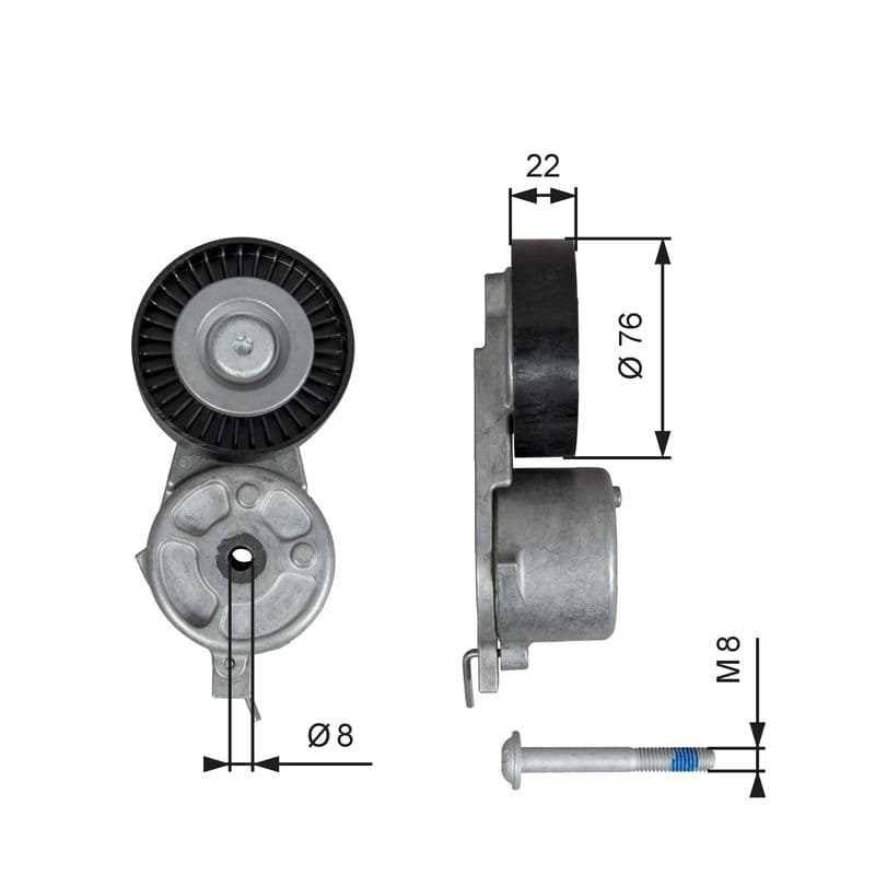 Intinzator curea, curea distributie GATES DriveAlign™ T39141