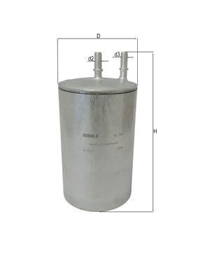 filtru combustibil MAHLE KL 964