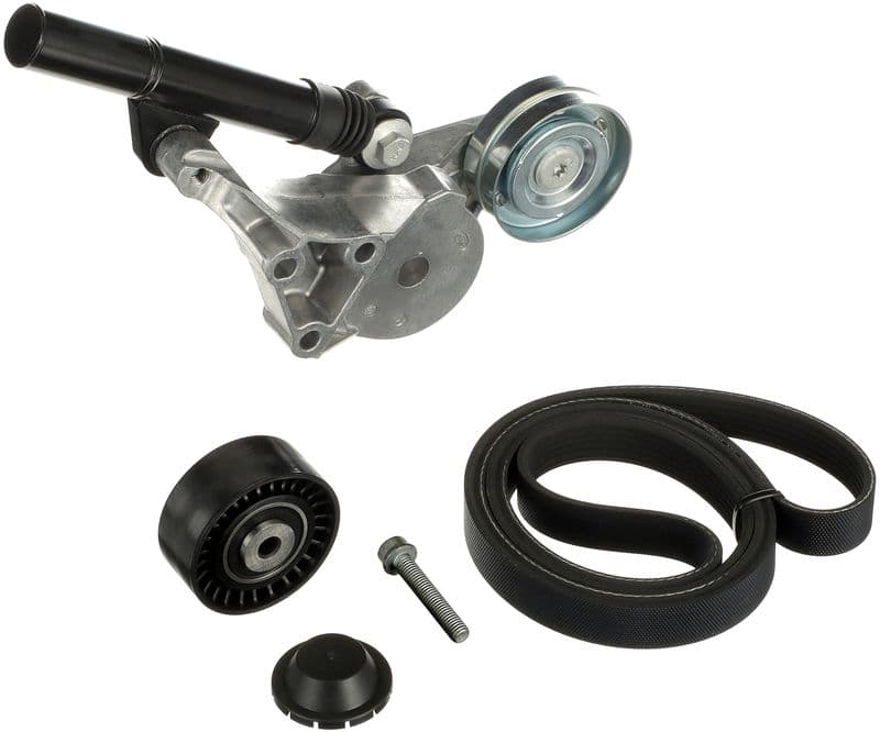Set curea transmisie cu caneluri GATES Micro-V® K046PK1660