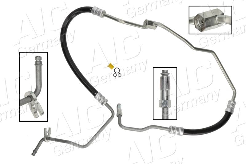 Furtun hidraulic, sistem de directie AIC Calitatea originală 57674