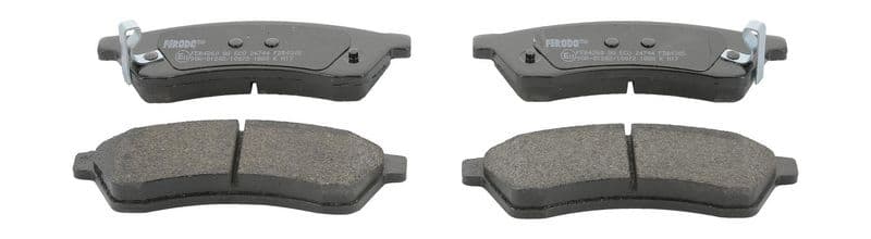 set placute frana,frana disc FERODO PREMIER ECO FRICTION FDB4305