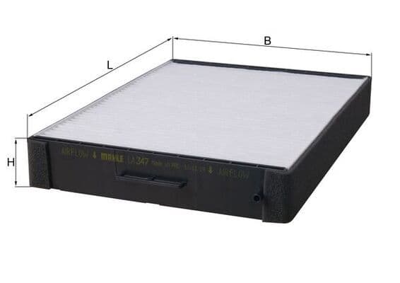 Filtru, aer habitaclu MAHLE LA 347