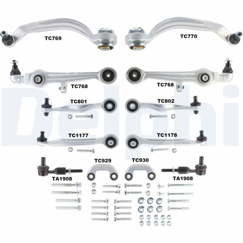 Set reparatie, bara stabilizatoare DELPHI TC1400KIT
