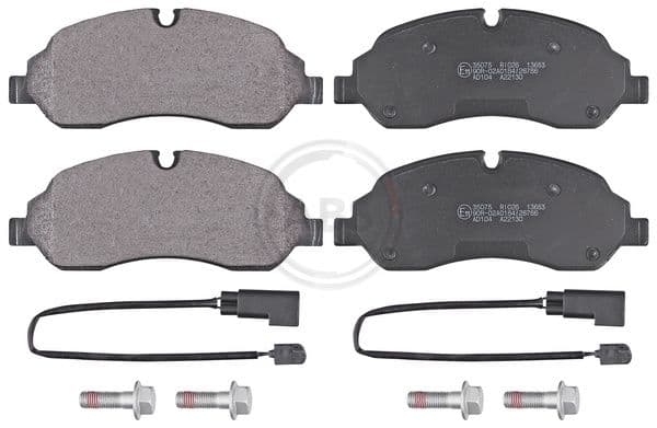 set placute frana,frana disc ABS 35075