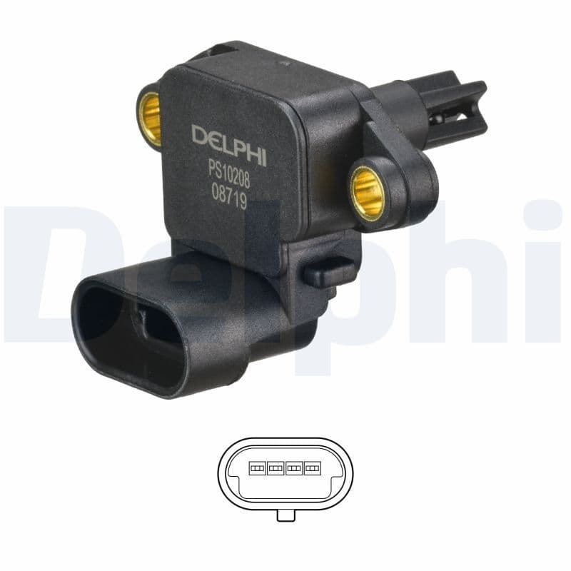 senzor,temperatura aer admisie DELPHI PS10208