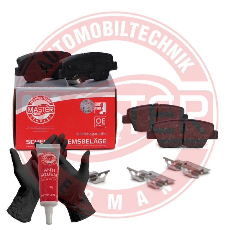 set placute frana,frana disc MASTER SPORT 13046057862N-SET-MS