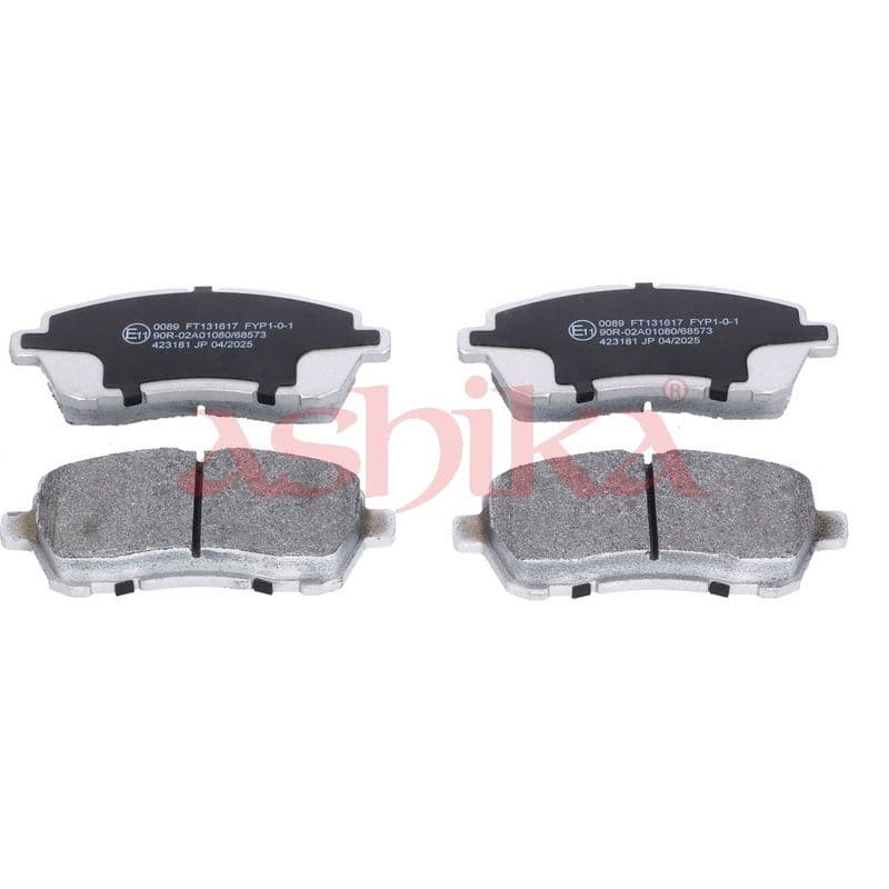 set placute frana,frana disc ASHIKA 50-00-0089