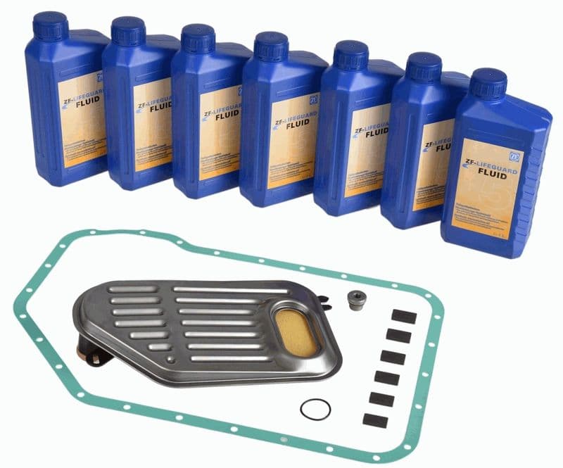 Set piese, schimb ulei transmisie automata ZF 5HP19FL/FLA 1060.298.069 - include 7 litri ulei