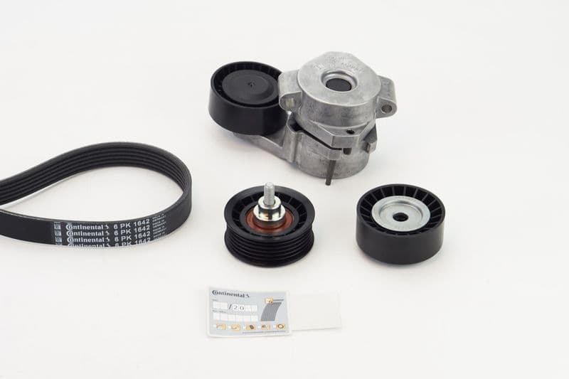 Set curea transmisie cu caneluri CONTINENTAL CTAM 6PK1642K4