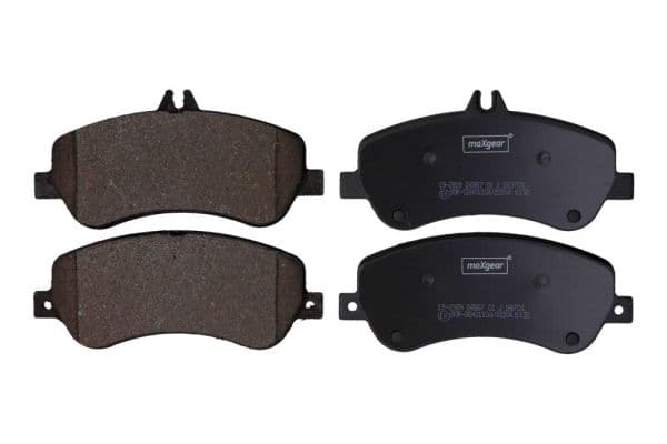 set placute frana,frana disc MAXGEAR 19-2909
