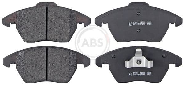 set placute frana,frana disc ABS 37429