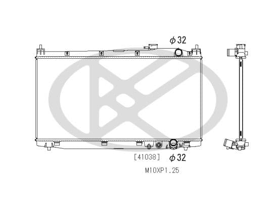 Radiator, racire motor KOYORAD PL083885