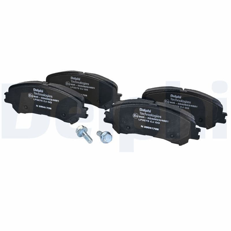 set placute frana,frana disc DELPHI LP3275