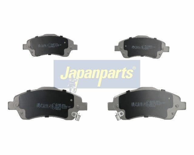set placute frana,frana disc JAPANPARTS PA-206AF