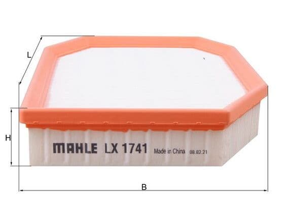 Filtru aer MAHLE LX 1741