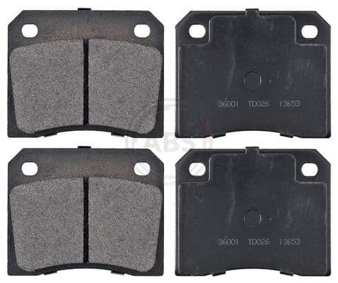 set placute frana,frana disc ABS 36001