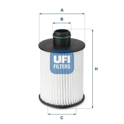Filtru ulei UFI 25.093.00
