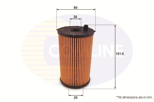 Filtru ulei COMLINE EOF203