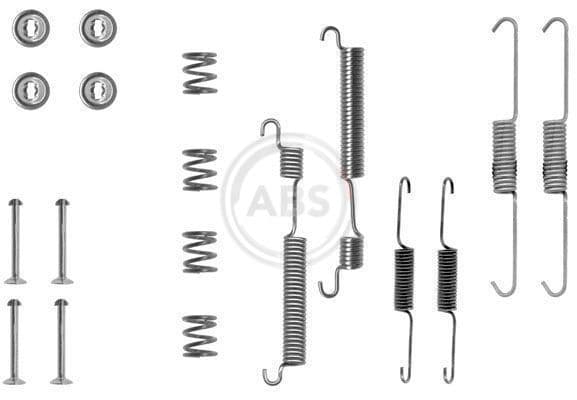 Set accesorii, sabot de frana ABS 0770Q