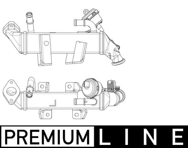 Radiator, recirculare gaze de esapament MAHLE BEHR *** PREMIUM LINE *** CE 19 000P