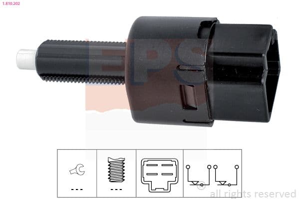 Comutator lumini frana EPS Made in Italy - OE Equivalent 1.810.202