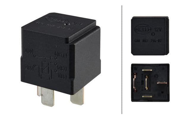 Releu, control pornire la rece HELLA 4RD 007 794-021