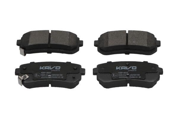 set placute frana,frana disc KAVO PARTS KBP-4007
