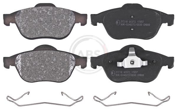 set placute frana,frana disc ABS 37218