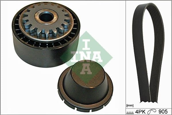 Set curea transmisie cu caneluri Schaeffler INA 529 0174 10