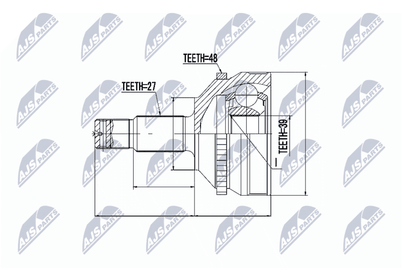Set articulatie, planetara NTY NPZ-CT-004