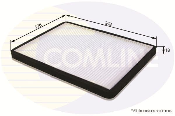 Filtru, aer habitaclu COMLINE EKF147