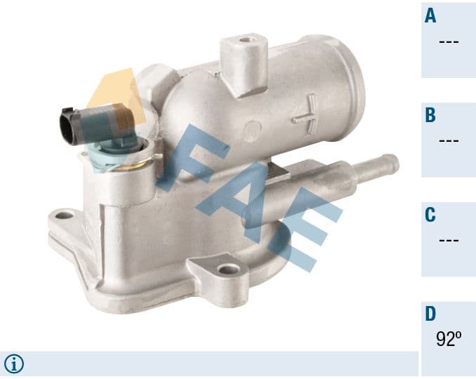 termostat,lichid racire FAE 5350392
