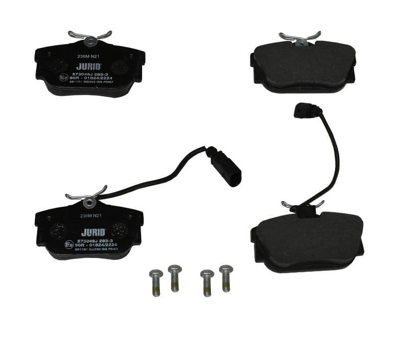 set placute frana,frana disc JURID 573049J